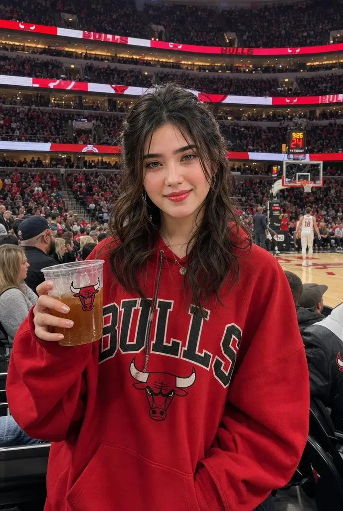 Chicago Bulls Arena Portrait Vikas edit example