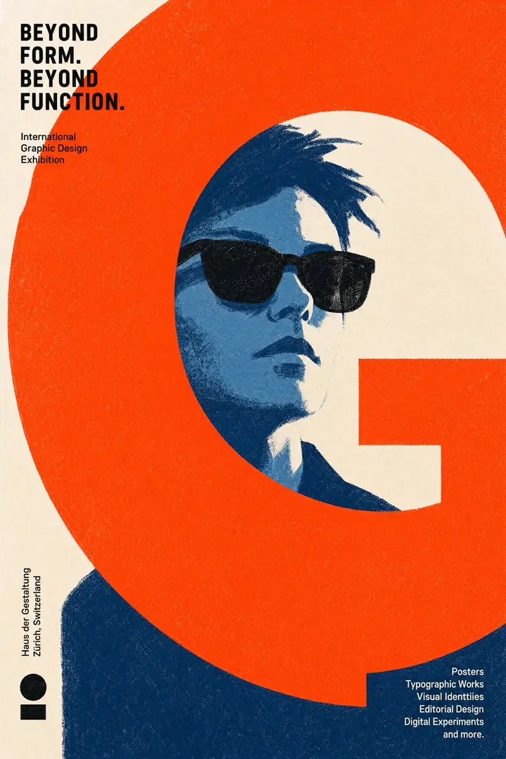 Contemporary Graphic Design Poster Vikas edit example