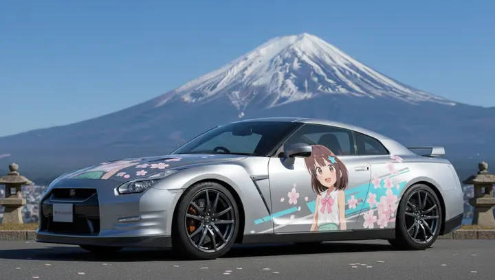 Create an Itasha Car Vikas edit example