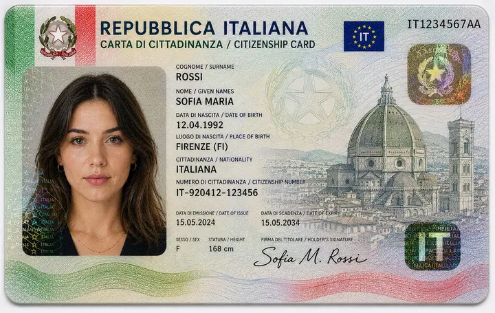Realistic Identity Card Macro Photography Vikas edit example
