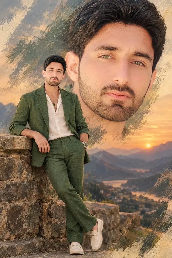 South Asian Fashion Poster Vikas edit example