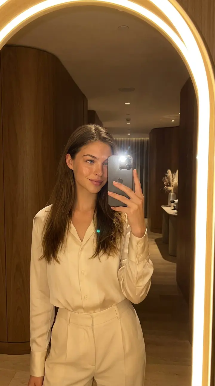 Viral Glow Mirror Selfie Vikas edit example